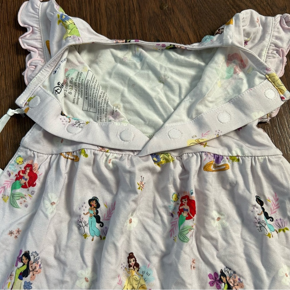 Magnetic Me Disney Princess Ruffled Dress 0-3m - Picture 8 of 8